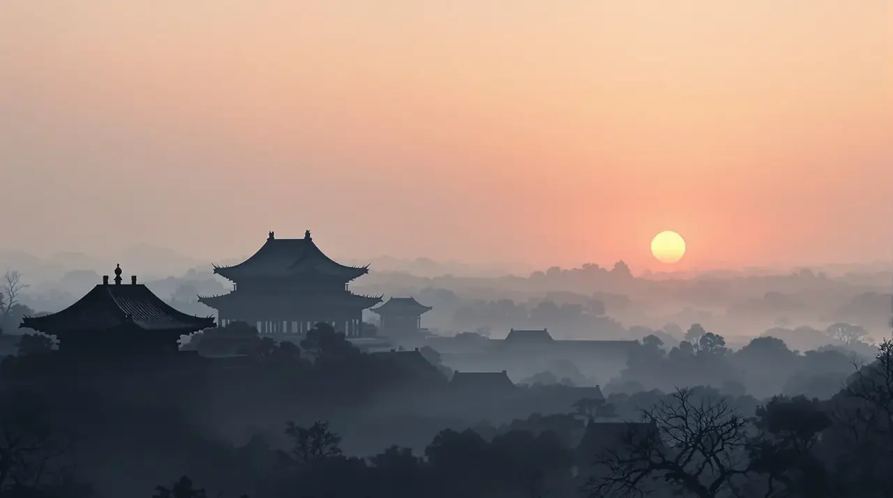 52黄果推荐古风短剧《长安月下》氛围背景图